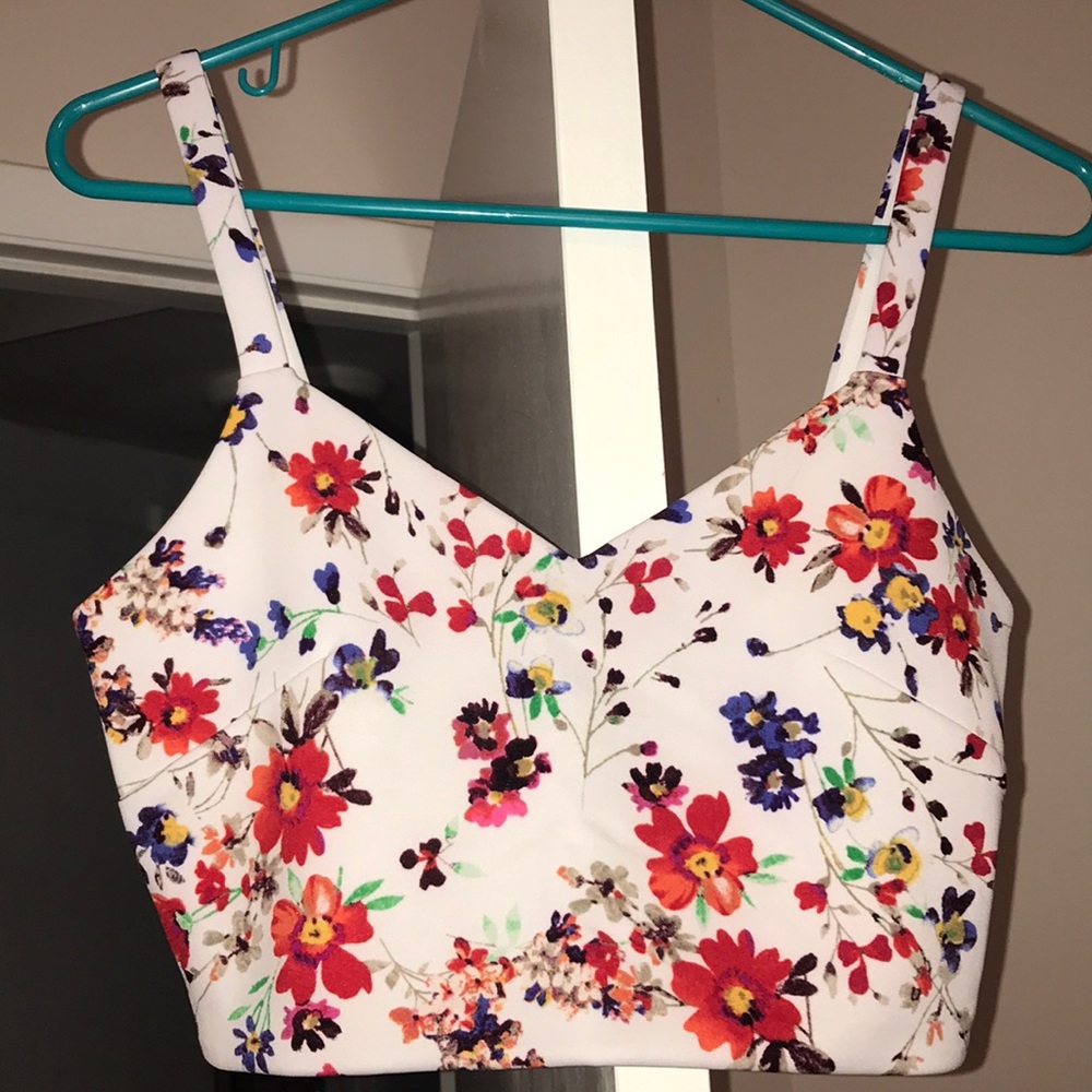 Floral Crop Top